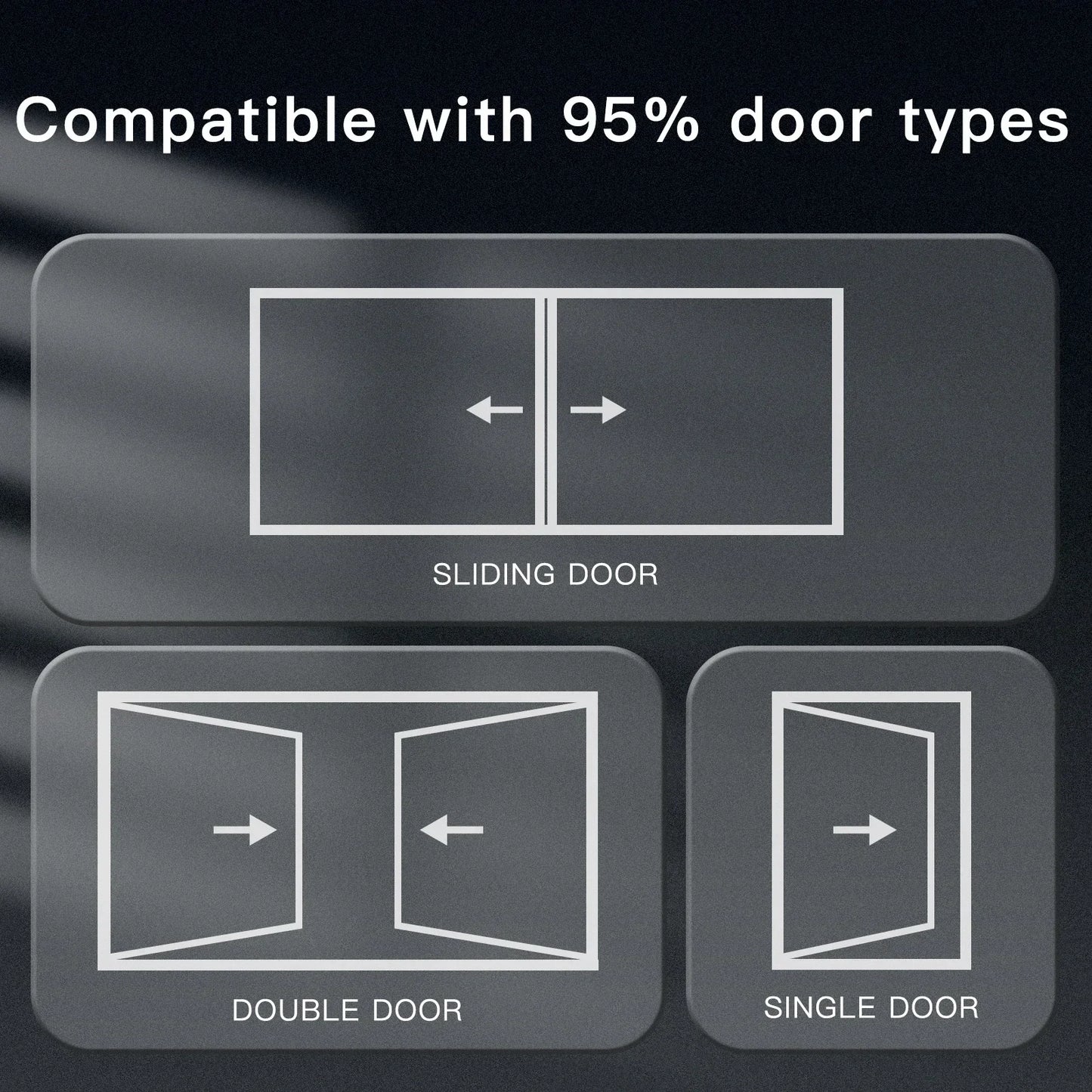 Tuya MOES WiFi Smart Narrow Side Fingerprint Coded Door Lock