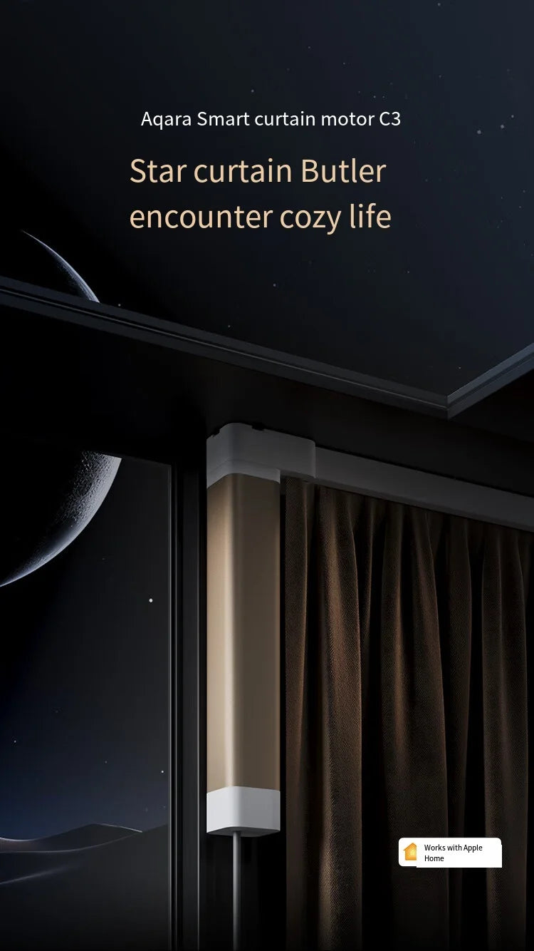 Aqara Smart Electric Curtain Motor C3 (Mainland China Version)