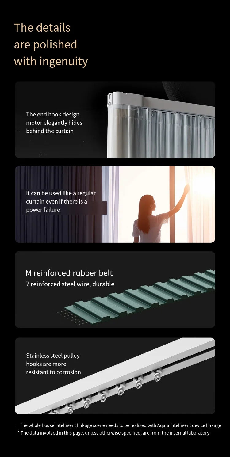 Aqara Smart Electric Curtain Motor C3 (Mainland China Version)