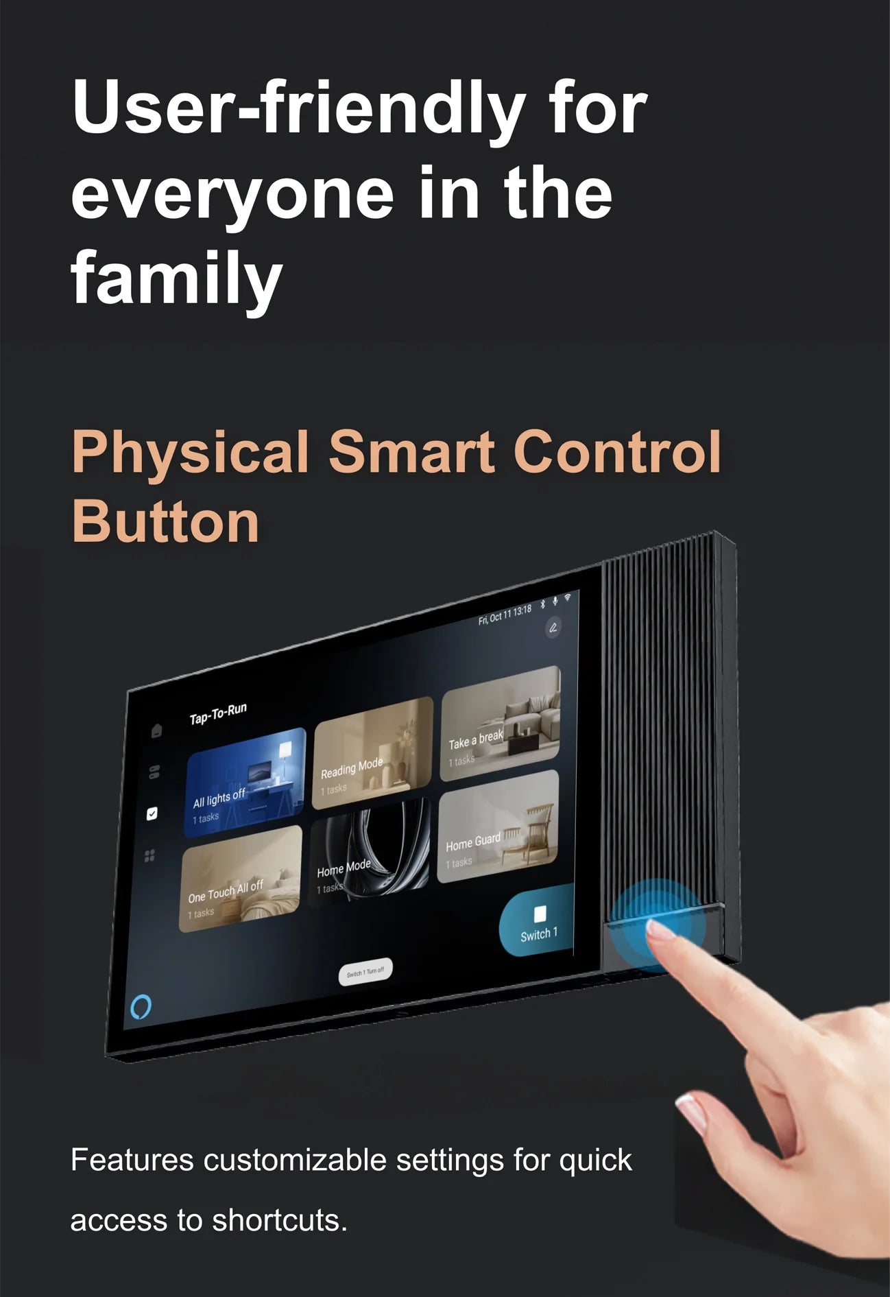 Tuya  8 Inch Smart Home Central Control Panel 8 Pro Android 11