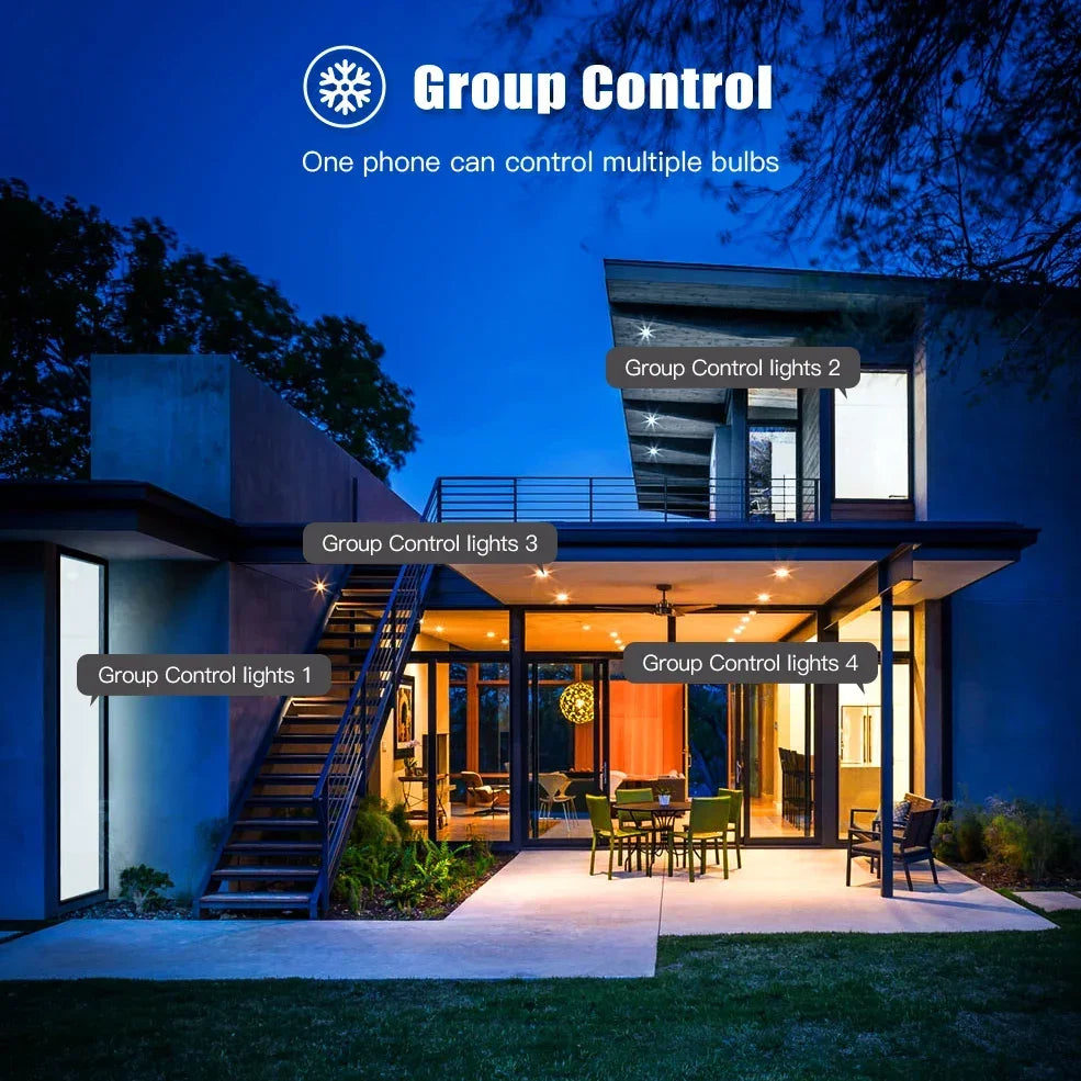 Tuya LXIN Downlight WIFI Smart LED Dimming Spot Light