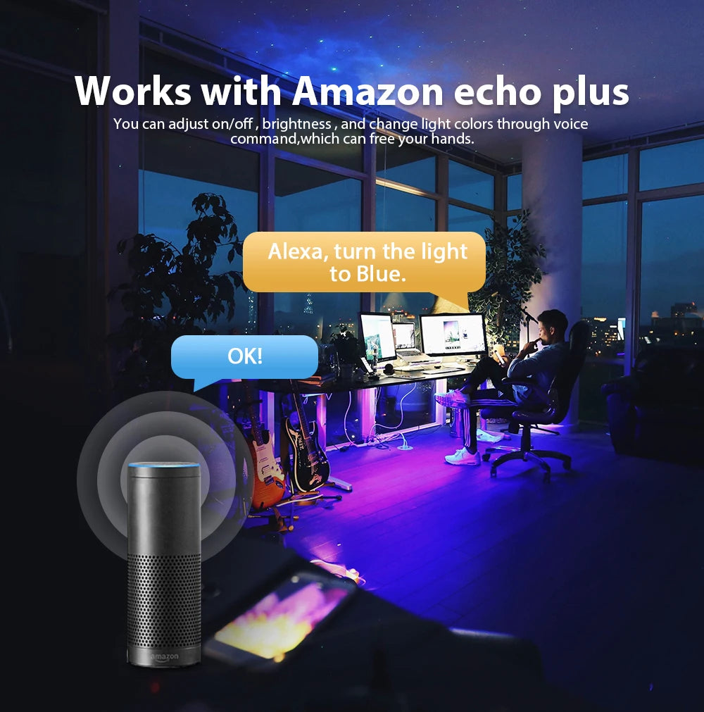 Tuya Smart LED Controller DC12V LED Strip