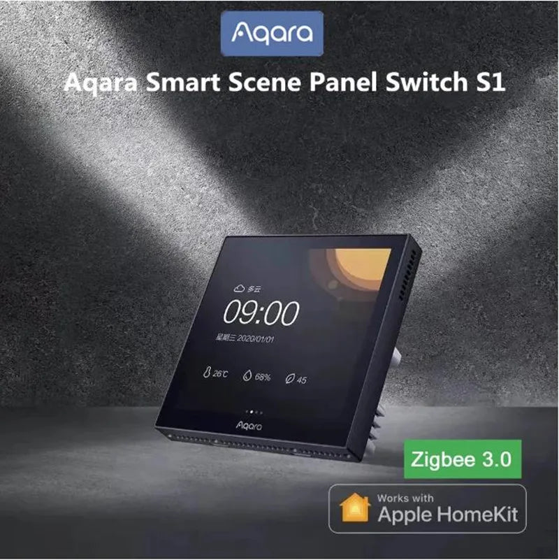 Original Aqara Smart S1 Scene Panel Switch Touch Screen (Mainland China Version)