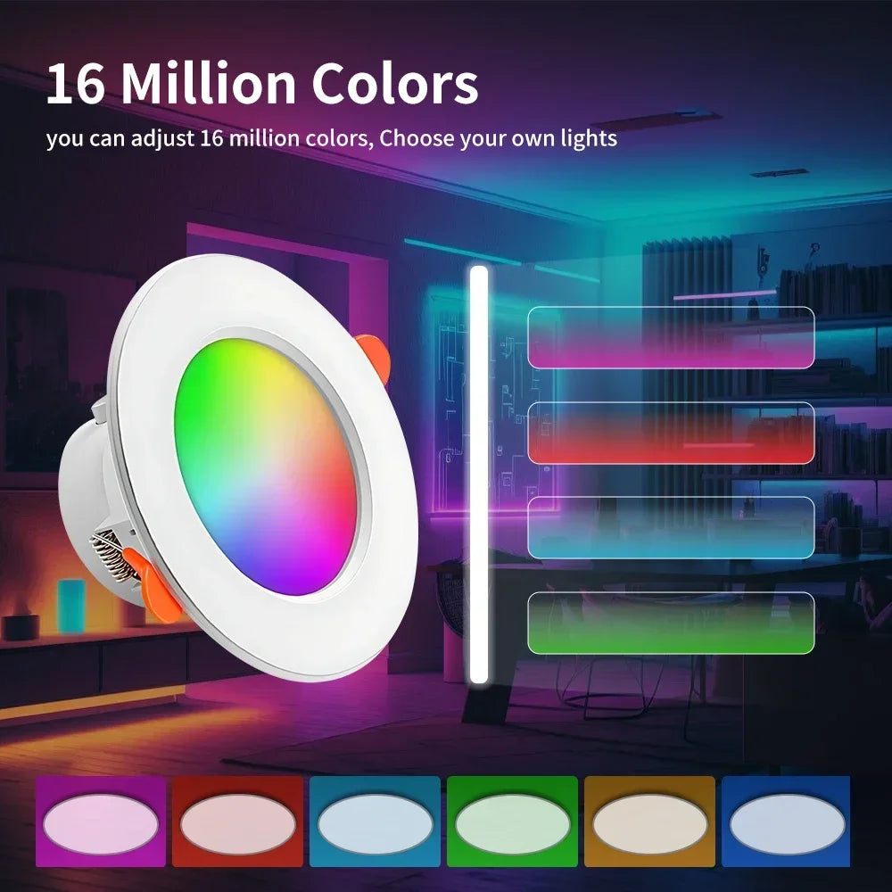 Tuya LXIN Downlight WIFI Smart LED Dimming Spot Light