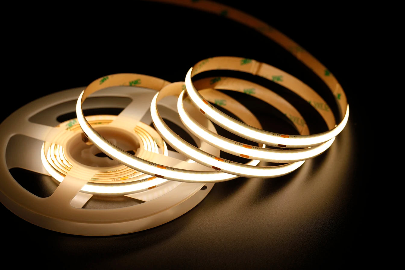 Tuya COB LED Strip Light Warm White Flexible Dimmable Lights 320leds/m