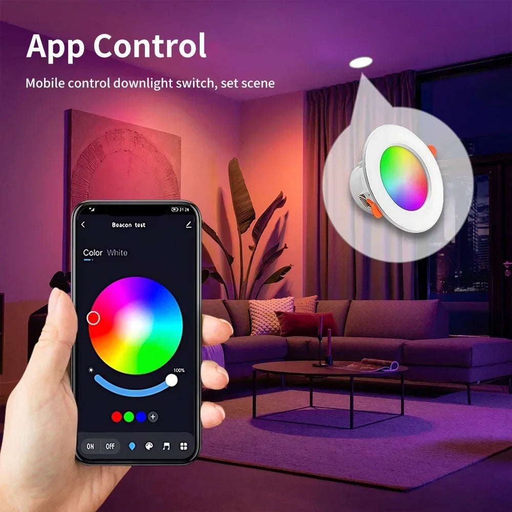 Tuya LXIN Downlight WIFI Smart LED Dimming Spot Light