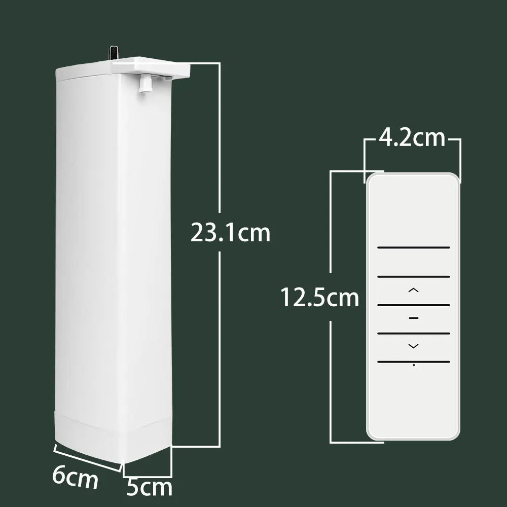 Tuya Battery Electric Curtain Motor Wired Free ZigBee Automatic Motorized Curtain