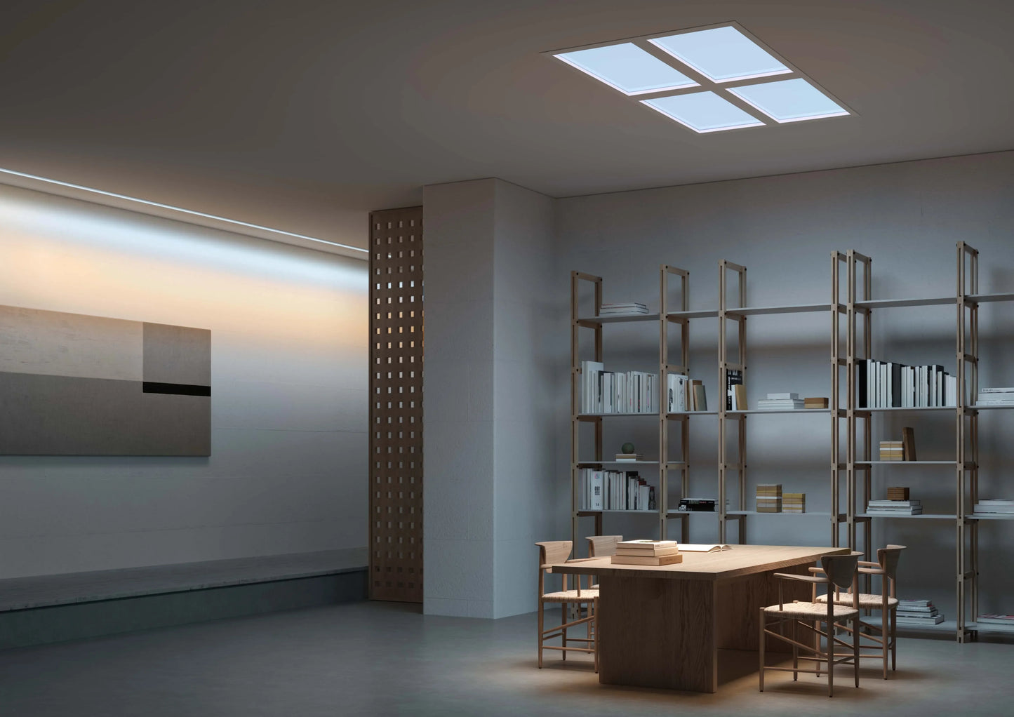 Tuya Blue sky light ceiling  panel