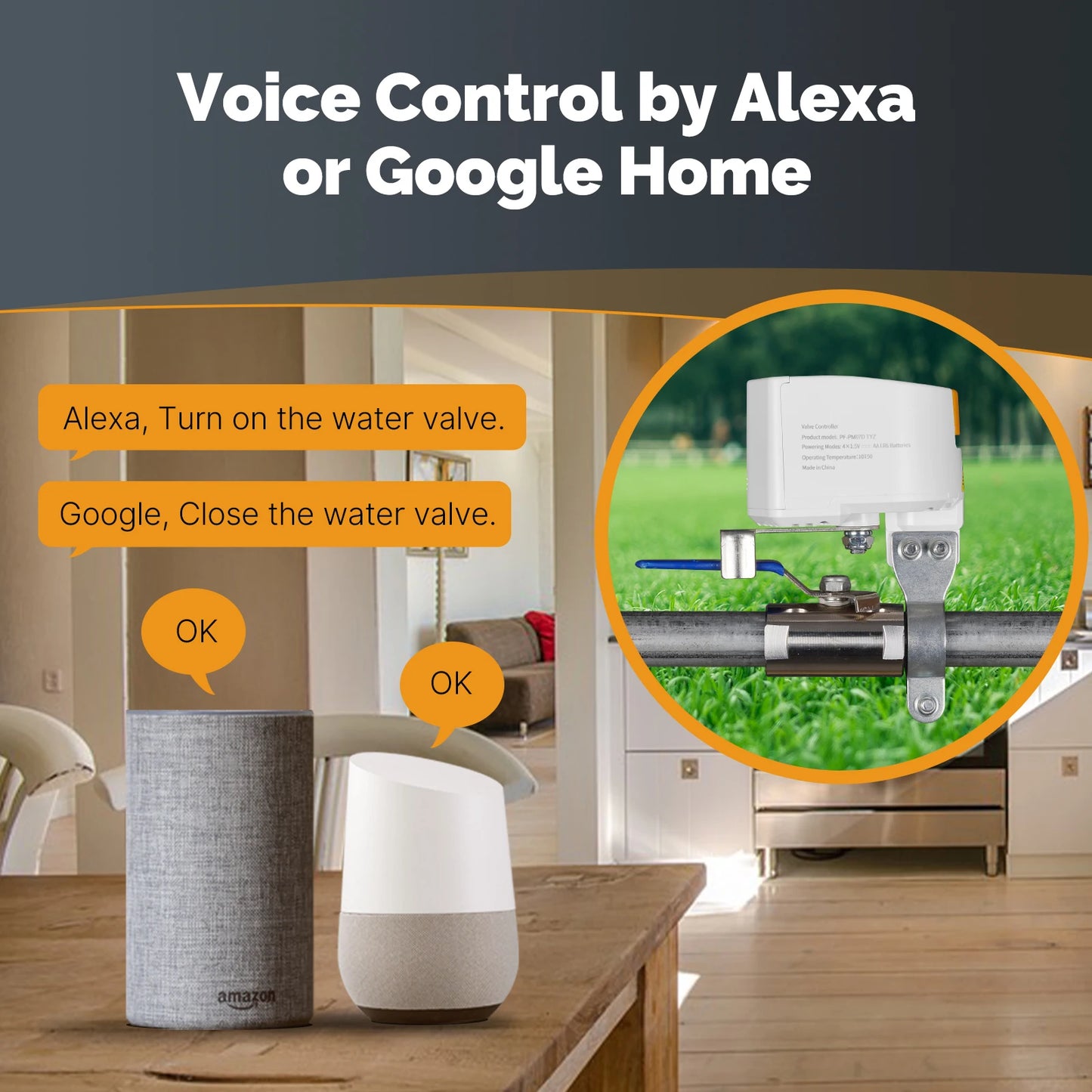 Tuya MOES Smart Valve Controller Automatic