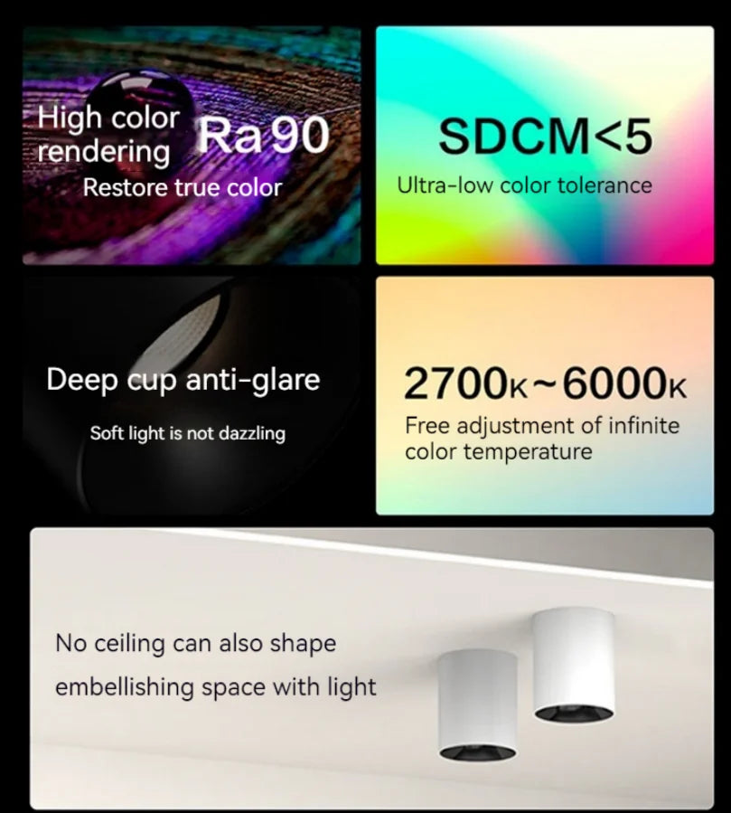 Aqara Smart Downlight T1 Zigbee Dimming Round Light (Mainland China Version)