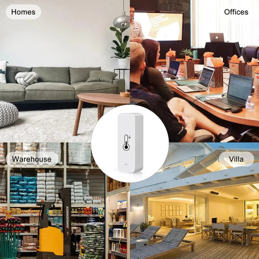 Tuya WiFi Smart Temperature Humidity Sensor