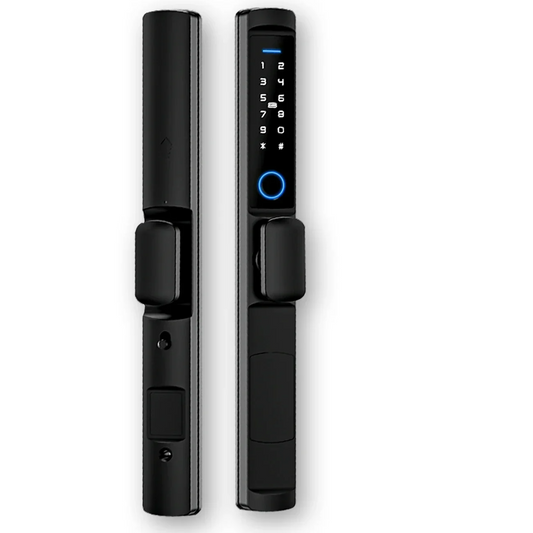 Tuya MOES WiFi Smart Narrow Side Fingerprint Coded Door Lock